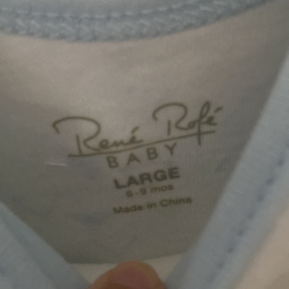 NWT 3 Piece Sleeper, Onesie and Bib size 6-9 Month - Picture 9 of 9